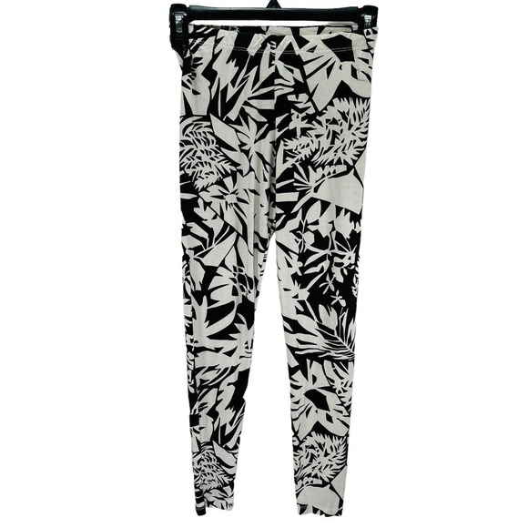 Bryn Walker NWT Oasis Floral Print Basic Jersey Crop Pull-On Leggings XXS - Picture 2 of 7